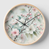桜 壁時計 (正面)