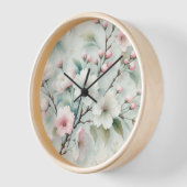 桜 壁時計 (傾斜)