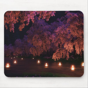 桜(夜)のマウスパッド マウスパッド