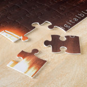 桜（夜） （デラックス） ジグソーパズル (側面)