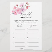 桜 – 彼らは何歳だったブライダルゲーム (正面)