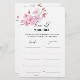 桜 – 彼らは何歳だったブライダルゲーム