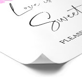 桜 – 愛は甘い取り扱い ポスター (角)