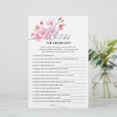 桜 – 新郎は何と言ったブライダルゲーム (スタンド正面)