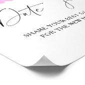 桜 – 日付の夜アイディア。日付jarブライダルゲーム ポスター (角)