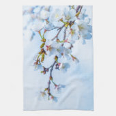 桜-日本のさくらんぼ キッチンタオル (縦)