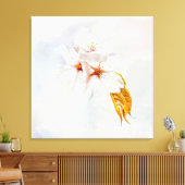 桜-日本のさくらんぼ キャンバスプリント (インサイチュ (リビング))