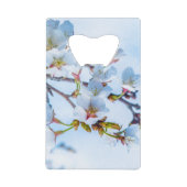 桜-日本のさくらんぼ クレジットカード栓抜き (正面)