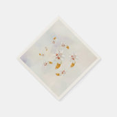 桜-日本のさくらんぼ スタンダードカクテルナプキン (角)