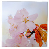 桜-日本のさくらんぼ タイル (正面)