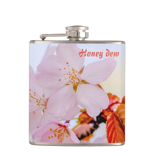 桜-日本のさくらんぼ フラスク (正面)