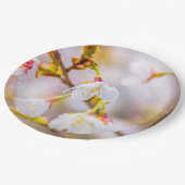 桜-日本のさくらんぼ ペーパープレート (アングル)