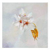 桜-日本のさくらんぼ ポスター (正面)