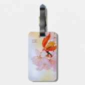 桜-日本のさくらんぼ ラゲッジタグ (裏面縦)