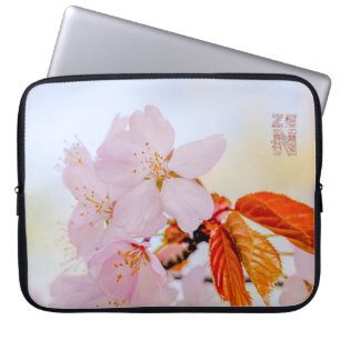 桜-日本のさくらんぼ ラップトップスリーブ
