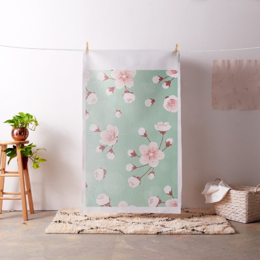 、桜、春の花、日本語、桜鋳造して下さい ファブリック (インサイチュ)