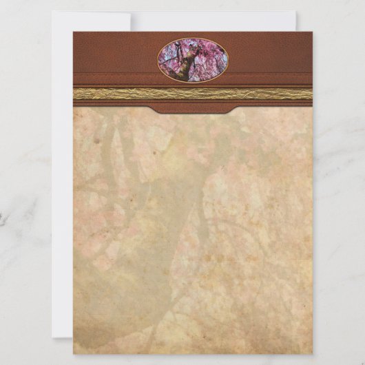 桜 – 最後に春 招待状 (正面)