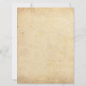 桜 – 最後に春 招待状 (裏面)