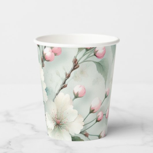 桜 紙コップ (裏面)
