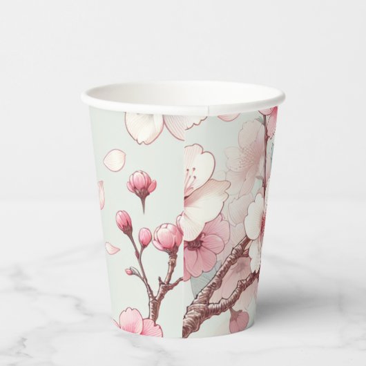 桜 紙コップ (右)