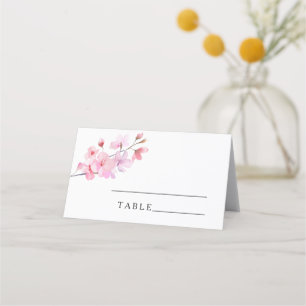 桜-結婚の座席表 プレイスカード