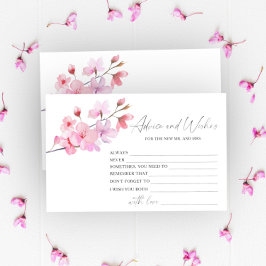 桜 - 結婚式のアドバイスとお祝いのシャワー 便箋