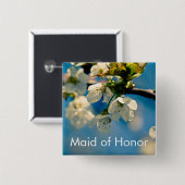 桜 • 結婚式ボタン 缶バッジ (正面&裏面)