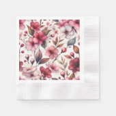 桜 縁ありカクテルナプキン (正面)
