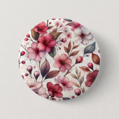 桜 缶バッジ (正面)