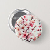 桜 缶バッジ (正面&裏面)