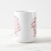 桜:美しさはまた訪れる コーヒーマグカップ (中央)
