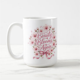 桜:美しさはまた訪れる コーヒーマグカップ