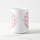 桜:美しさはまた訪れる コーヒーマグカップ (中央)
