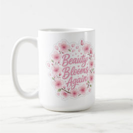 桜:美しさはまた訪れる コーヒーマグカップ