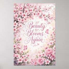 桜:美しさはまた訪れる ポスター