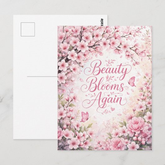 桜:美しさはまた訪れる ポストカード (正面/裏面)