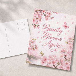 桜:美しさはまた訪れる ポストカード