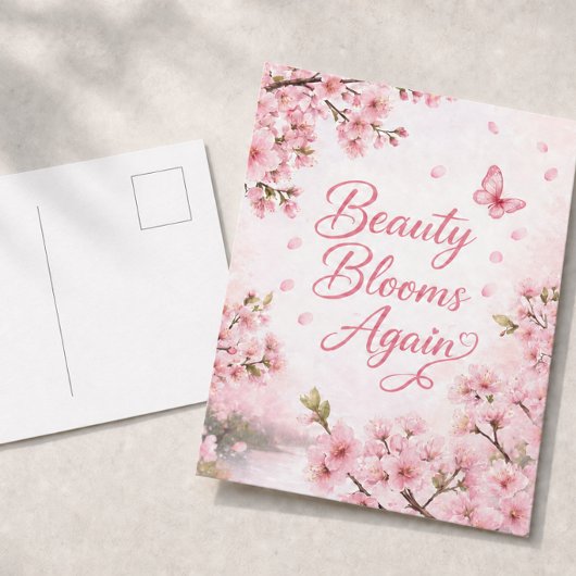 桜:美しさはまた訪れる ポストカード