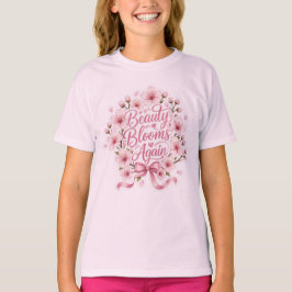 桜:美しさはまた訪れる Tシャツ