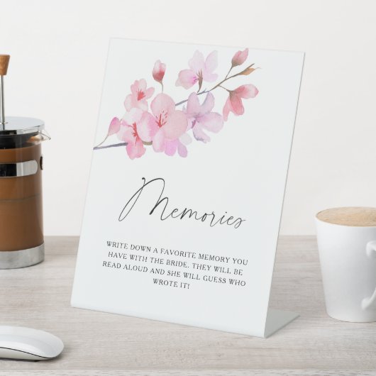 桜 – 花嫁との思い出 台座サイン (インサイチュ)