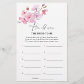 桜 – 花嫁の年齢 (正面)