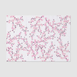 桜 | 花柄 ピンク 白 薄葉紙
