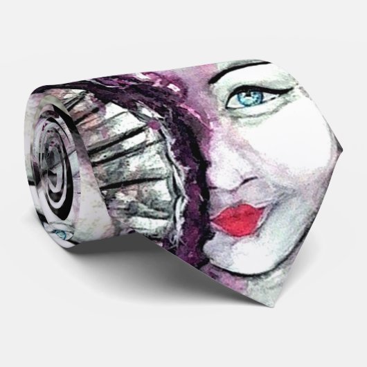 桜-芸者のタイ ネクタイ (ロール)