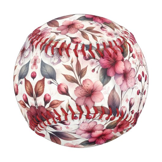 桜 野球ボール (正面)