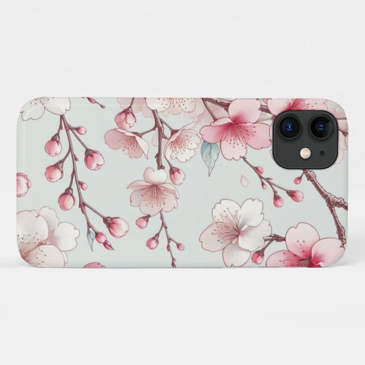 桜 Case-Mate iPhoneケース (裏面(横))
