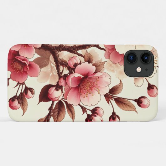桜 Case-Mate iPhoneケース (裏面(横))
