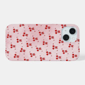 桜 iPhone 15ケース (裏面横)