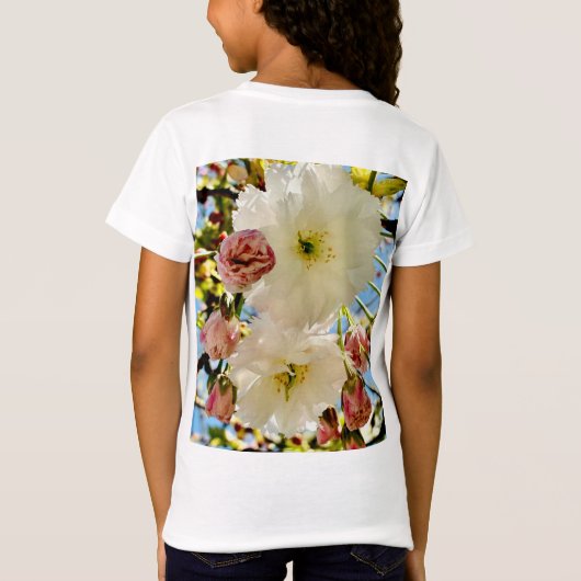 桜 Tシャツ (裏面)