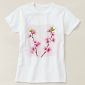 桜 Tシャツ (デザイン正面)