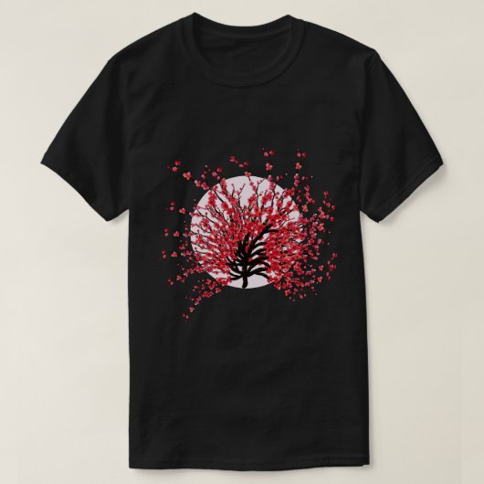 桜 Tシャツ 日本 サクラ (デザイン正面)